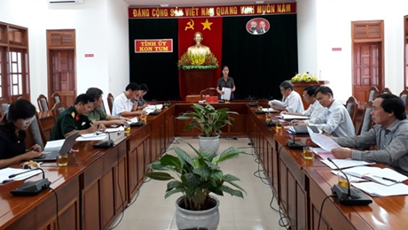 Họp Ban Chỉ đạo bổ sung, chỉnh sửa sách “Lịch sử Đảng bộ tỉnh Kon Tum, tập 1 (1930-1975)"